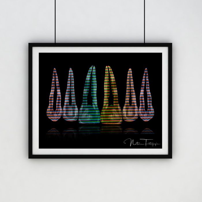Composición de dientes. Arte Cinético, Cruz Diez